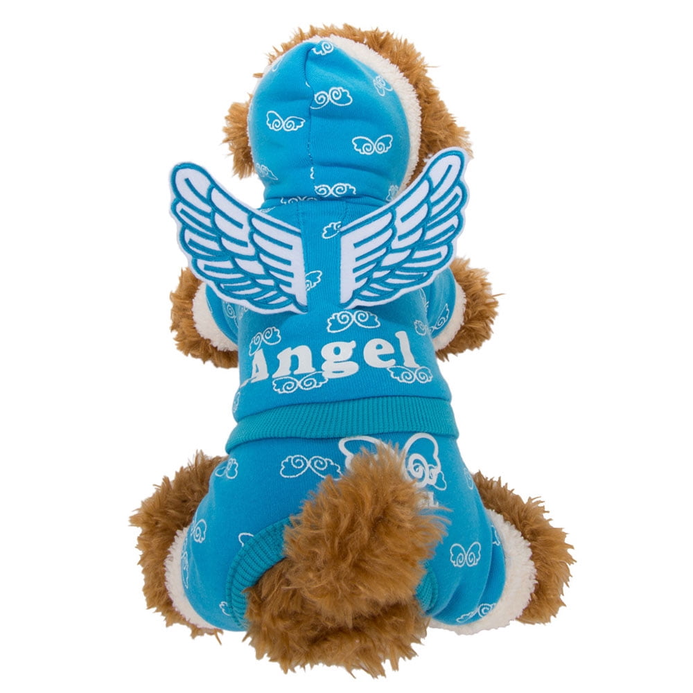 CUECUEPET Cotton One Piece Angel Wing Sweater (Easy to put on) for Boy or Girl Dogs / Puppies [Multiple Sizes Available]