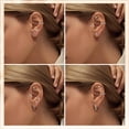 thumbnail image 6 of DESIGNICE 12 Pairs Flatback Stud Earrings for Women,Nickel & Lead Free Cartilage Earrings for Women,Hypoallergenic Earrings for Sensitive Ears Women,Silver, 6 of 7