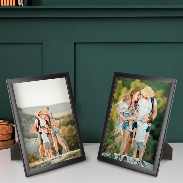 Set of 2 Picture Frame for 8x10 Photo Frame Easel Stand Wall Hanger or  Tabletop