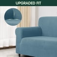 thumbnail image 4 of CHUN YI 1-Piece Checks Stretch Sofa Cover Slipcover Couch Cover, 4 of 6
