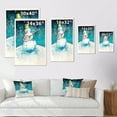 thumbnail image 4 of Designart Christmas Snowman Playing Guitar Traditional Canvas Wall Art, 4 of 4