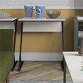 thumbnail image 2 of Novogratz Regal Laptop Couch Desk & Accent Table, Plaster/Gunmetal, 2 of 14