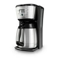 thumbnail image 1 of Black + Decker Thermal Programmable 12-Cup Coffee Maker, Stainless Steel, 1 of 7