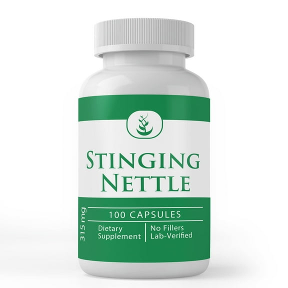 PURE ORIGINAL INGREDIENTS Stinging Nettle 100 Capsules Leaf Always Pure, No Additives Or Fillers, Lab Verified