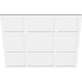 thumbnail image 2 of 34"OD x 11 3/4"C x 1"P Rubik Architectural Grade PVC Contemporary Ceiling Medallion, 2 of 11