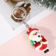 thumbnail image 1 of LLavero de Papá Noel de Navidad, muñeco de nieve, campana, bolsa, llavero de coche, accesorio, regalo de Festival, 1 of 4