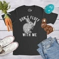 thumbnail image 4 of Mens Don't Fluff With Me T Shirt Funny Bunny Rabbit Easter Graphic Novelty Tee Graphic Tees, 4 of 7