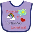 thumbnail image 3 of Inktastic Someone in Tennessee Loves Me Boys or Girls Baby Bib, 3 of 4