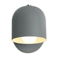 thumbnail image 2 of Wall Lamp, Led Wall Light Fixture, Gray Finish, Warm White Bulb Included, for Bedroom, Study, and Entryway Lighting, by FAJHHA, 2 of 8