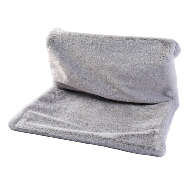 Lits pour Animaux de Compagnie pour Chats, Radiateur Suspendu, Lit avec Tissu Douillet, Lit de Camp pour Chat pour Chauffages, Forme en L, Lit Câlin pour Chat, Confort et Chaleur pour l'Intérieur
