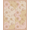 Pink Beige Gold, Pattern 3, variant on ODIKA Pink Boho Pretty Centered Lunar Crisp Ornamental Retro Vintage for Playroom, Bedroom, Reading Nook, Pet Friendly & Kids Safe Play