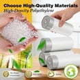 thumbnail image 5 of 8 Gallon Trash Bags with Drawstring, 30 Liter Garbage Can Liners, Leak-Proof Bathroom Trash Bags for Waste Baskets, Office & Bedroom Trash Cans, 100 Count, 5 of 6