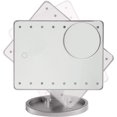 thumbnail image 5 of 685764B1F Estelle Makeup Mirror - 16 Bright LEDs - Metallic Gray, 5 of 5