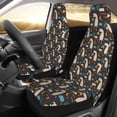 thumbnail image 2 of Vsdgher Cute Alpaca Automotive Seat Covers for Cars Trucks and SUVs – Car Seat Covers for Truck Seat Protectors Set of 2, 2 of 7
