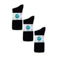 thumbnail image 2 of IOMI - 6 Pack Mens Diabetic Bamboo Socks | Extra Wide Seamless Loose Non Elastic Socks, 2 of 2