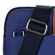 thumbnail image 3 of Bolsa para computadora portátil de tela Oxford de gran capacidad, resistente a los arañazos, a prueba de golpes, bolsa de transporte para computadora portátil para oficina y negocios, azul oscuro, de, 3 of 10
