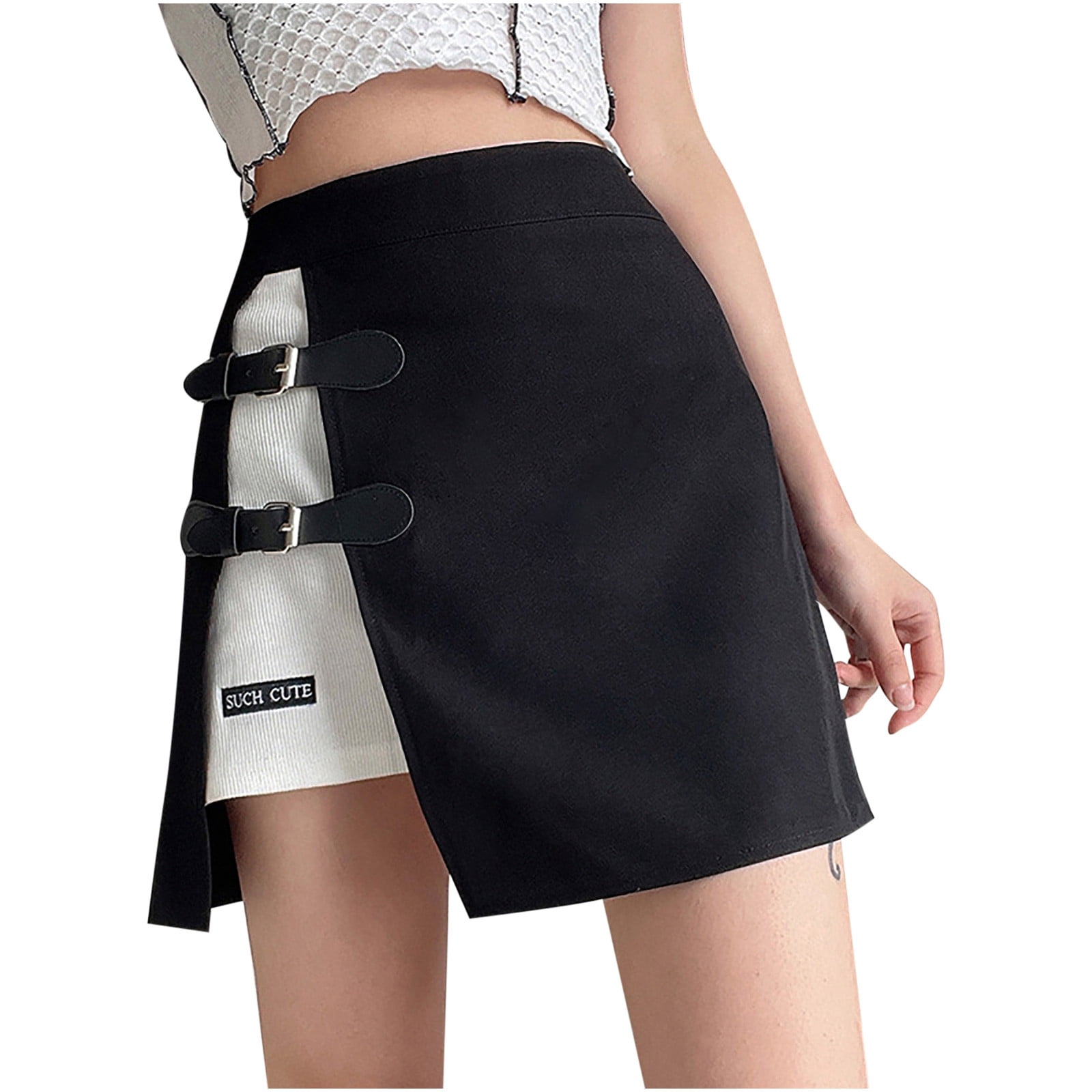 Women Summer Fall Asymmetrical Skirt A 