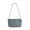 Blue, variant on Women's Beaded PU Crossbody Bag - Slim Clutch with Removable Chain Strap, Fits Phone/Lipstick(Silver)