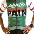 thumbnail image 2 of Maillot de ciclismo de manga corta verde de verano para hombre, camisetas de ciclismo aerodinámico, camisetas Sear Bicycle Maillot, ropa de ciclismo para hombre, verano, fabricado en EE. UU., 2 of 5
