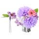 thumbnail image 1 of KAKOWELY 2 horquillas para el pelo con flores para tocado de playa, accesorios florales para el cabello con flores para festividades., 1 of 5