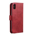 thumbnail image 3 of Case for iPhone X/XS Zipper Pocket Wallet Leather Case Magnetic Closure Flip Cover - Red, 3 of 5