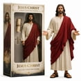 thumbnail image 2 of Clearance! Jesus Figures Table Decor - Jesus Resin Desk Companion Figurine, Handmade Little Jesus Christ Statue, Easter Jesus Christ Statue, Jesus Easter Basket Stuffers Gift for Housewarming, Holida, 2 of 4