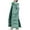 Mint Green, variant on VEKDONE Long Puffer Hooded Coat for Women Winter Thickened Warm Down Jackets Maxi Length Hooded Jacket with Side Button Solid Color Cotton Parka Coats with Pockets
