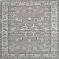 thumbnail image 1 of Ahgly Company Machine Washable Indoor Square Traditional Granite Gray Area Rugs, 7' Square, 1 of 7