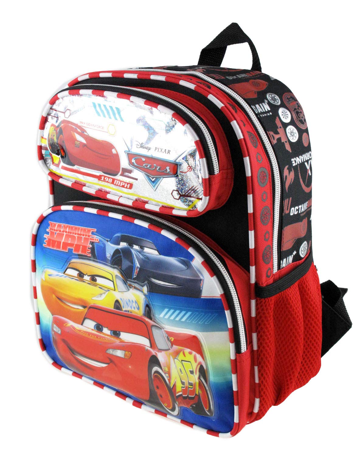 Small Backpack - Disney - Cars Top Engine 12" New 008673 - image 3 of 3