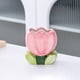 thumbnail image 2 of Porta Brochas de Maquillaje Flor de Cerámica - Diseño Elegante, Almacenaje Multifuncional y Tamaño Compacto - Organizador de Escritorio para Brochas/Plumas/ Dormitorio de Niñas, 2 of 3