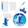 thumbnail image 1 of Pool Filter ,Swimming Pool Vacuum Cleaning Kit Clean Pool Bottoms Net Pool Filter Outdoor Pool Vacuum Cleaner Set Cleaning Skimmer Pool Tool ,Amazing Filtration Performance, 1 of 6