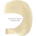 thumbnail image 5 of GFDYREE Extensions de Cheveux à Ruban Lennalife pour Femmes, 20 Pcs 50g 24 Pouces Blond Délavé Extensions de Cheveux à Ruban en Cheveux Humains Rallonge Cheveux Humain Lisse Extensions de Cheveux Invisibles Real Human, 5 of 5