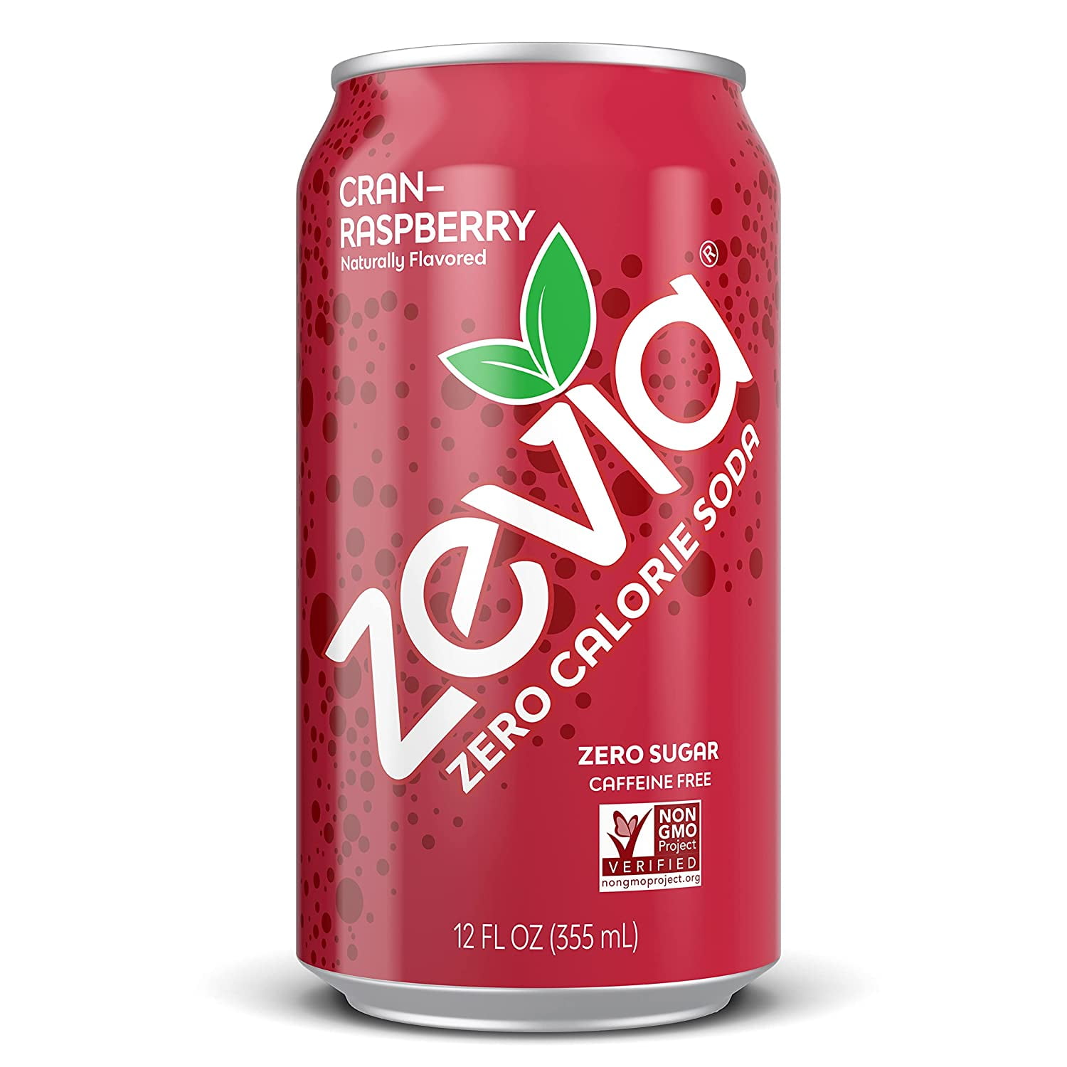 Zevia Zero Calorie Soda CranRaspberry, 12 oz Pack of 6
