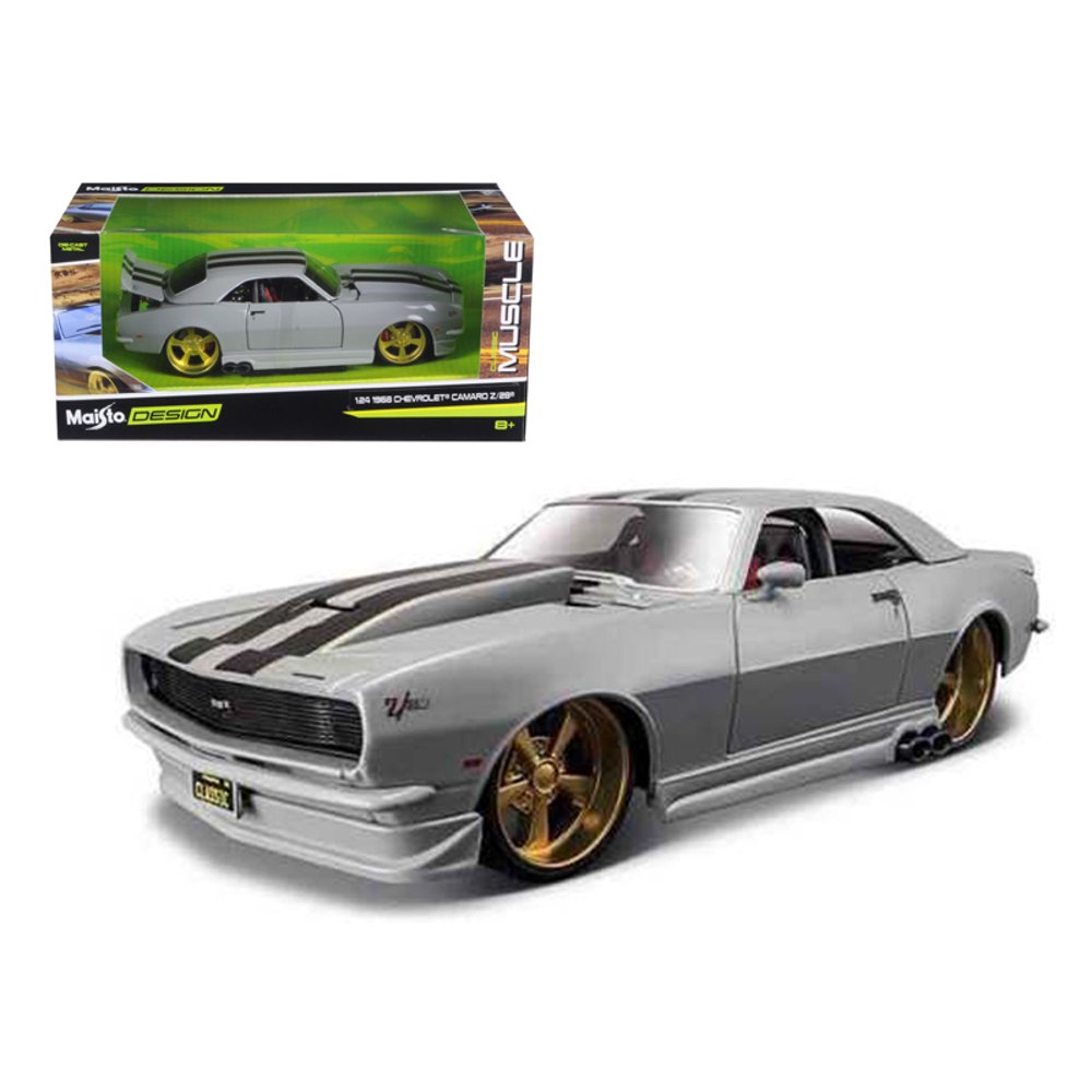 1968 Chevrolet Camaro Z/28 Silver &quot;Classic Muscle&quot; 1/24