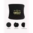 thumbnail image 4 of Waist Trainer for Women & Men Sweat Band Waist Trimmer Tummy Wraps for Weight Loss Neoprene Ab Girdle, 4 of 7