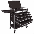 thumbnail image 4 of Sunex Tools 5-Drawer Service Cart, Black, 4 of 4
