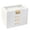 Clear White-4 layer, variant on Clear White 4 Layer Jewelry & Makeup Storage Chest Organizer