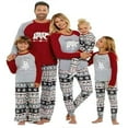 thumbnail image 1 of EIMELI Christmas Family Matching Pyjamas Pajamas Set Xmas Santa Sleepwear Nightwear, 1 of 5