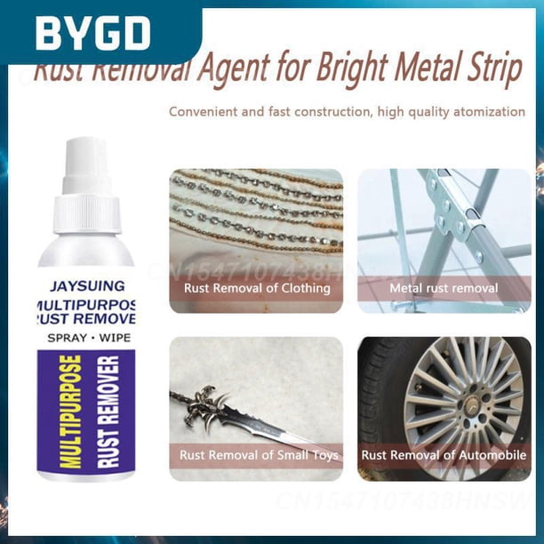 Moisturizing Rust Remover Metal Surface Chrome Paint Lubrication Car Maintenance Iron Powder Cleaning Multi-purpose 30ml / 50ml30mlUnited States He Qiyong unisex
