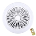 thumbnail image 1 of Ventilador Techo Con Luces 2 Colores Ventilador Techo Empotrado 30W (blanco), 1 of 9