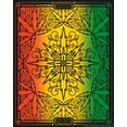 thumbnail image 2 of Brando, JJ 12x14 Black Ornate Wood Framed with Double Matting Museum Art Print Titled - 420 Rasta, 2 of 4