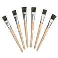 thumbnail image 2 of Chenille Kraft CK-5943 Stubby Easel Brushes 1 Wide 6-Set, 2 of 2