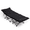 Black, variant on Tcbosik Folding Camping Cot, Outdoor Portable Bed for Adults with Carrying Bag, Heavy Duty Cots for Outdoor Travel & Office, Black
