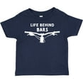 thumbnail image 3 of Inktastic Life Behind Bars Mountain Bike Boys or Girls Toddler T-Shirt, 3 of 5
