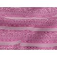 thumbnail image 4 of oneOone Viscose Jersey Fabric Leaves & Chevron Block Printed Fabric 1 Yard 60 Inch Wide, 4 of 4