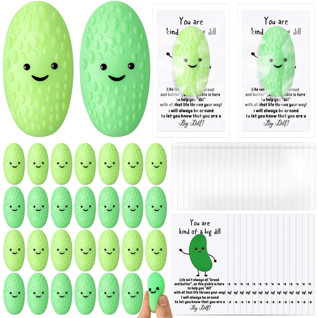 Set de 50 pelotas para aliviar el estrés HyDren Emotional Pickles con marcadores
