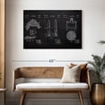 thumbnail image 3 of Elephant Stock Rocket Propelled Missile Bw Patent Wall Art - Horizontal Canvas Wall Art - Living Room Wall Decor - Patent Canvas - Black And White Decor - 45" x 30", 3 of 8