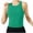 *Army Green, variant on Women's High Stretch Ribbed Seamless Racerback Sports Bra Tank Built-in Pads Purple,Womens Plus M