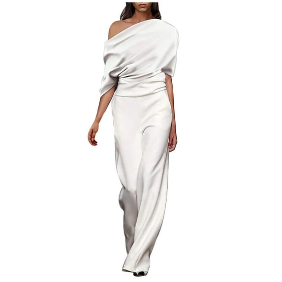 Honeeladyy Wide Leg Sweatpants,Womens Fashion Summer Solid Casual Pocket Sleeveless Suspender Jumpsuit Pants