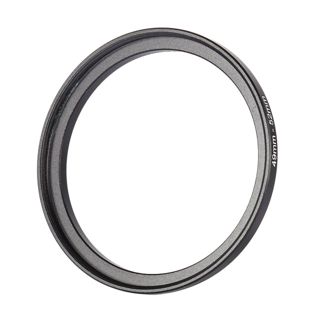 Adaptador de Anillo Elevador de 49 mm A 52 mm, Adaptador de Anillo de Filtro de Lente de Metal de Aluminio 58-55 Para Filtros de Lentes de Cámara, Tapas de Lentes, Sin Daños